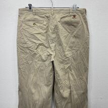 中古 古着 TOMMY HILFIGER チノパンツ W40 トミーヒルフィガー ビッグサイズ ベージュ 古着卸 アメリカ仕入 2310-307_画像6