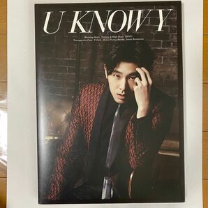 東方神起　ユノユンホ　ソロアルバム　ビギスト限定品　「U KNOW Y」