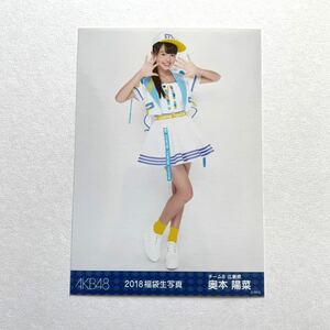 AKB48/チーム8 奥本陽菜 2018福袋生写真