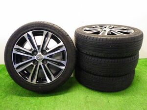 ★タント カスタム RS トップエディション LA600S★15インチ 4本 165/55R15 ダイハツ 純正 アルミ 100 4H 15 4.5J +45 中古 ホイール