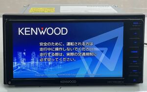 送料無料 動作品 KENWOOD ケンウッド メモリーナビ 2017年MDV-D504BTW 地デジ/フルセグTV/DVD/CD/SD/iPod-iPhone/USB/Bluetooth ワイド