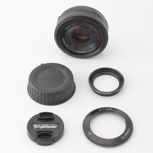 #JA159 【美品】 Voigtlander フォクトレンダー ULTRON 40mm F2 SLII Aspherical Nikon ニコン Ai-s用
