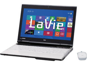 中古　NEC　LaVie PC-LL750LS3EW Windows10　CPU Core i7　高速SSD 500GB・メモリ8GB・DVDマルチ・office2013Personalプロダクト付き