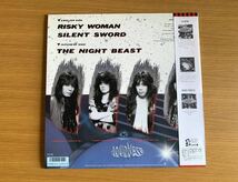 美品　盤面良好　LOUDNESS RISKY WOMAN ラウドネス　リスキーウーマン　MAXI SINGLE 45RPM 12インチ_画像2