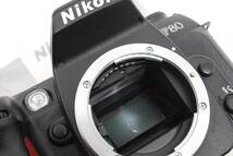 【動作確認済／美品】 ニコン Nikon F80D ボディ 取説 MT3980_画像2