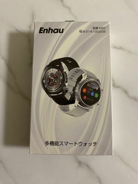 未開封　未使用品　Enhauスマートウォッチ　シルバー