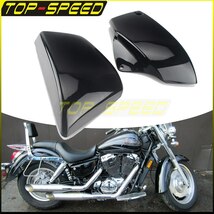 送料無料 HONDA ホンダ VT1100 シャドウエース/エアロ/セイバー 1999-2008 サイド バッテリーカバー ガード 保護 プラスチック_画像1