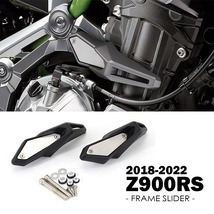 送料無料 KAWASAKI カワサキ Z900RS 2018-2021 フレームスライダー フェアリング ガード 保護 プラスチック_画像1