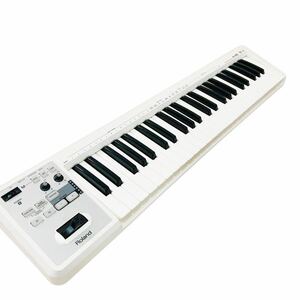 C10021 Roland ローランド キーボード 鍵盤 ホワイト A-49 本体のみ V-LINK USB MIDI 鍵盤楽器 札幌発