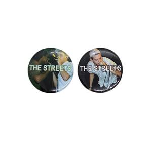 ヒップホップ THE STREETS 缶バッジ 2個セット 缶バッチ ピンバッチ ピンバッジ ザ・ストリーツ マイク・スキナー