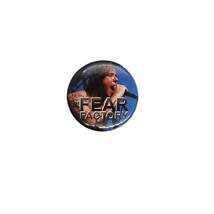 メタルバンド Fear Factory 缶バッジ ピンバッジ 缶バッチ バッヂ ピンバッチ ミュージシャン FF フィア・ファクトリー_画像1