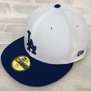 NEW ERA ニューエラ 59FIFTY ロサンゼルス・ドジャース キャップ 帽子 SIZE:61.5cm ホワイト/ブルー MU632023093001