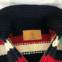 SHIPS OUTFITTERS シップス アウトフィッターズ CANADIAN SWEATER タグ付き キッズ カナダ製 カウチンニット SIZE:L KU632023102101_画像3