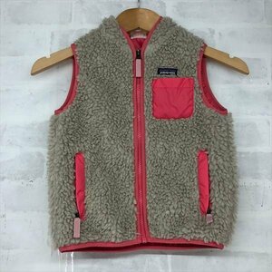 patagonia Patagonia Kids ребенок baby retro X боа лучший SIZE:5T бежевый × розовый KU632023102308