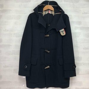 BURBERRY LONDON バーバリー ロンドン ウール100％ トルグボタン 薄手 ダッフルコート SIZE: M ネイビー MH632023102410