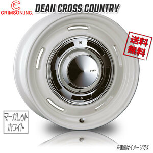 CRIMSON DEAN クロスカントリー マーガレットホワイト 14インチ 4H100 4.5J+43 1本 67 業販4本購入で送料無料