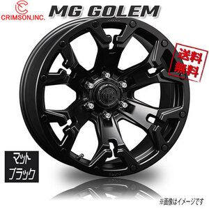 CRIMSON MG ゴーレム マットブラック 20インチ 6H139.7 9J+55 4本 95.2 業販4本購入で送料無料