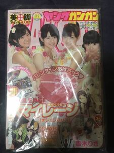 ヤングガンガン 2011年2月18日号 2011/2/18 No.4 スマイレージ 付録クリアファイル付 吉木りさ 他にもDVD,雑誌,写真集,カレンダー出品中!!