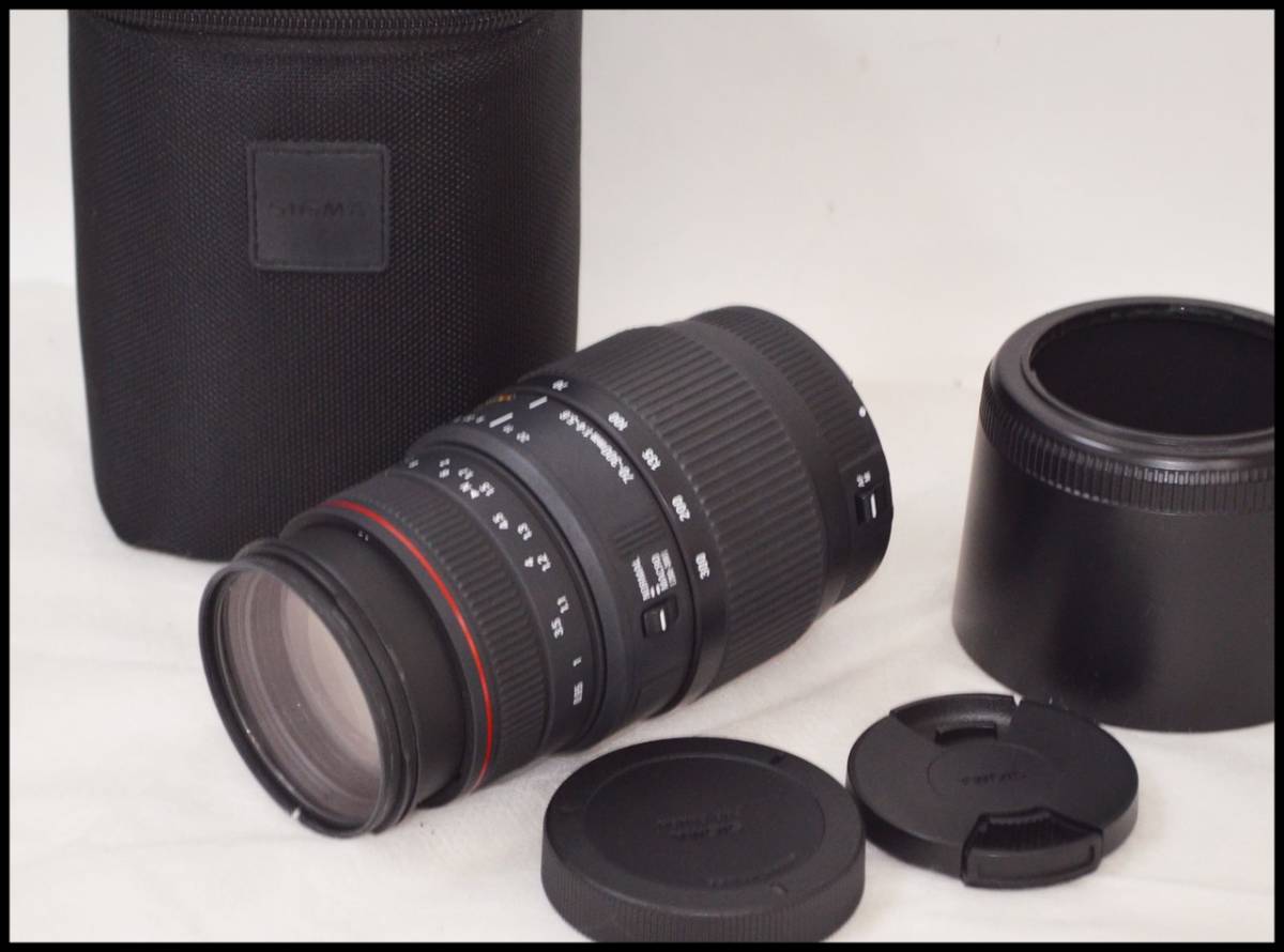 Yahoo!オークション -「sigma 70-300mm f4-5.6 apo macro」の落札相場