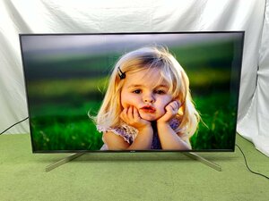 1円～ SONY ソニー BRAVIA ブラビア 4K液晶テレビ 55型 Android TV 外付けHDD対応 スマートスピーカー連携 KJ-55X9000F 2018年製 d10062N