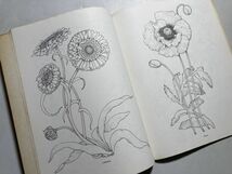 Treasury of Flower Designs 花モチーフ 図案集 グラフィックデザイン 洋書_画像2