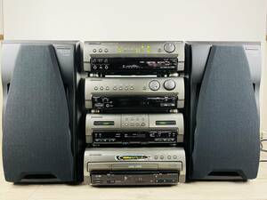 [No.001] システムコンポ パイオニア Pioneer 難あり ラジオ CD レーザーディスク 音響 SP-J990 SX-J990 CT-J990WR CLD-J990G