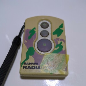 SANWA　　三和シャッターリモコン　RAX-331　ラジオート