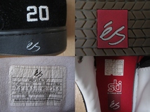 10's es Sal 20 スニーカー 25.5cm 7.5 ブラック エス Barbier サル バービア スエード スケートボード シューズ Etnies 23 SLB mid90s_画像10