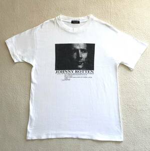 ◆ビンテージ off the cuff Johnny Rotten フォトTシャツ ジョニーロットン 限定 94年製 検 Sex Pistols seditionariesセディショナリーズ