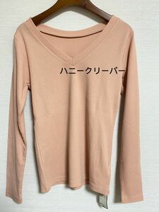 ハニークリーパー　Tシャツ　新品　Mサイズ　ピンク　長袖