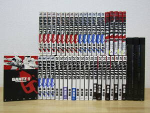 西291） GANTZ ガンツ 全37巻＋GANTZ：E 1～5巻＋OSAKA ガンツ大阪編 全3巻 計45冊 奥浩哉　全巻セット