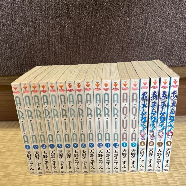 ARIA 全10巻 AQUA 全2巻 あまんちゅ! 1〜4巻 天野こずえ/著