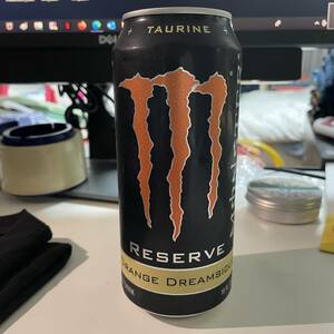 [ overseas edition ] Monstar reserve orange Dream sikru energy drink MONSTER RESERVE ORANGE DREAMSICLE not yet sale in Japan [ ultra rare ]