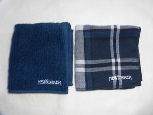  unused * now . towel handkerchie 2 sheets new yo- car NEWYORKER