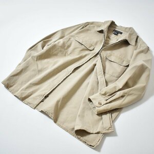 ★90s ヴィンテージ オールド バナナリパブリック BANANA REPUBLIC ツイル FZ フィールド シャツ ジャケット M タン ビンテージ バナリパ★