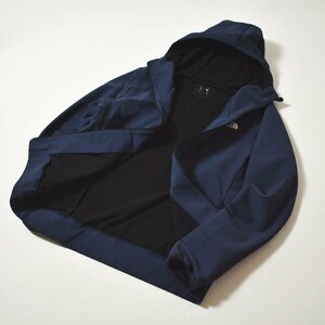 ★保温ドライ素材 ノースフェイス THE NORTH FACE 裏起毛 エイペックス サーマル フーディ XL ネイビー ジャケット マウンテン パーカ★