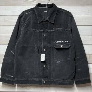 SIZE XL SEQUEL DAMAGE CORDUROY JACKET BLACK FRAGMENTDESIGN FRAGMENT シークエル ダメージ コーデュロイ ジャケット フラグメント