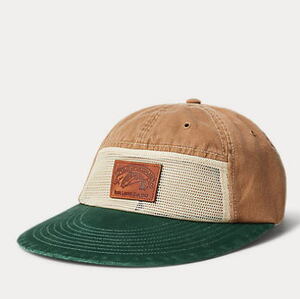 秋冬新作　直営　日本未発売　POLO RALPH LAUREN Polo Sportsman Twill Long-Bill Cap　本物をお届けします！