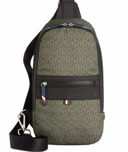 US正規　直営　日本未発売　Tommy Hilfiger Men's Leo Sling BACKPACK 　本物をお届けします！