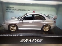 ④ RAI’S インプレッサ IMPREZA WRX STi 2003 埼玉県警 交通部交通機動隊車両_画像1