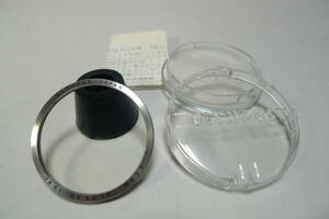 OLYMPUS/ Olympus genuine products 43mm UV(SL39.3c) silver frame light frame filter!