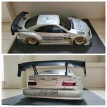 【即決・未走行】ボディのみ メルセデス ベンツ CLK AMG 1/10 Mercedes Benz CLK AMG _画像4