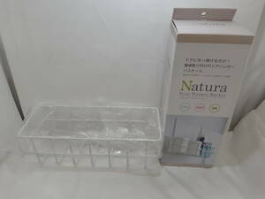  【菊水-8621】 Natura/ナチュラ/ドアハンガーバスケット/YAMAZAKI/未使用品 （yu）