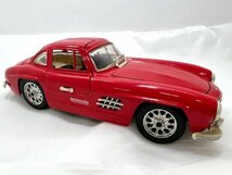 【菊水-8760】◆サニーサイド ミニカー　メルセデスベンツ 300SL（1954）レッド◆SS7720／1/24／レッド／赤◆ユーズド・中古◆KT_画像2