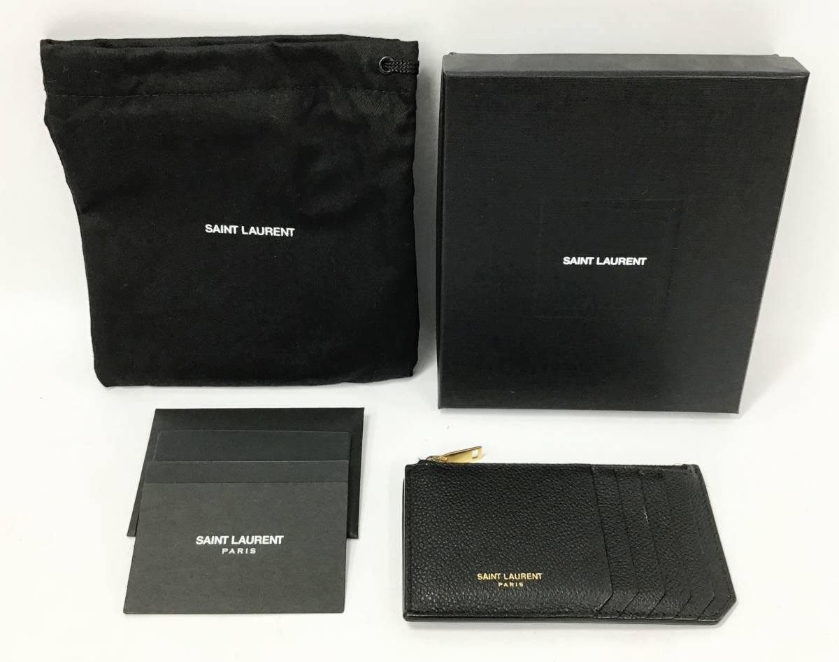 Yahoo!オークション -「サン ローラン saint laurent カードケース