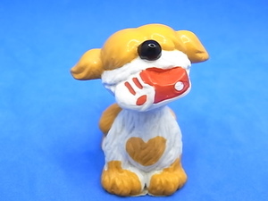 セサミストリート　バークレー　フィギュア　マスコット　ドール　人形　犬　レトロ　ヴィンテージ　PVC　ジムヘンソン　レア　送料￥200