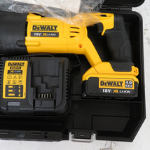 DeWALT デウォルト 18V 4.0Ah レシプロソー ケース・充電器・バッテリ2個セット DCS380M2-JP 未使用品_画像5