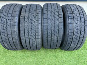 215/50R17 9部バリ山☆ VRX2 BRIDGESTONE スタッドレスタイヤ中古4本セット！マツダ3 アクセラスポーツ　アテンザスポーツ　インプレッサ