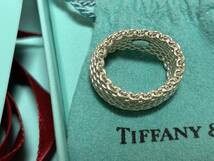 ティファニー TIFFANY&Co. リング サマセット　シルバー925 サイズ14号　USサイズ7号　未使用　_画像4