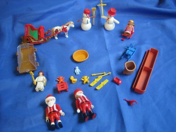 playmobil プレイモービル サンタクロースセット 小物多数